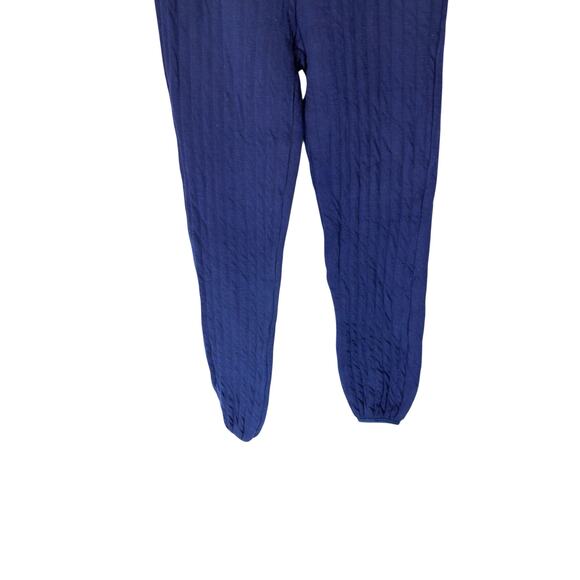 Patagonia Thermal Pants Men's Navy Pull On Stretch Base Layer Warm Cozy Large - Picture 6 of 13